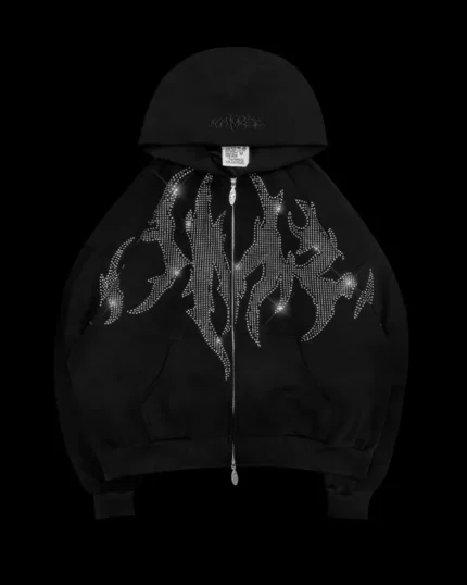 Named Collective Blade Zip Black Hoodie
