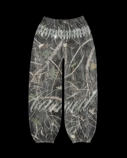 Named Collective Enemy Rhinestone Tree Camo Sweatpants
